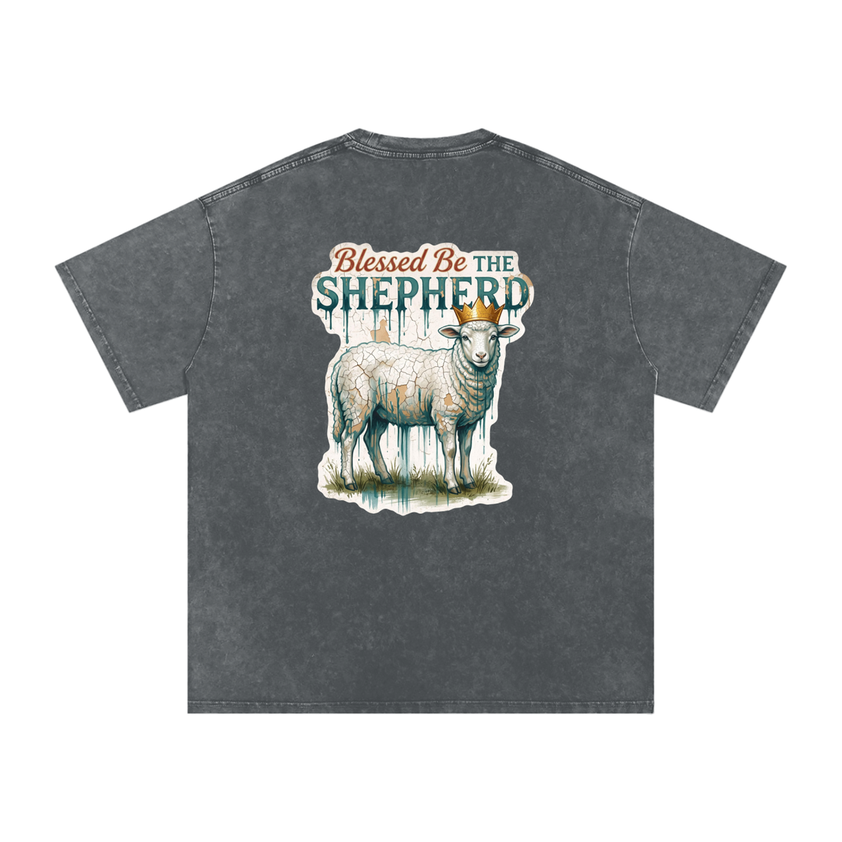 Shepherd Snow Washed Oversized Cotton T-Shirt