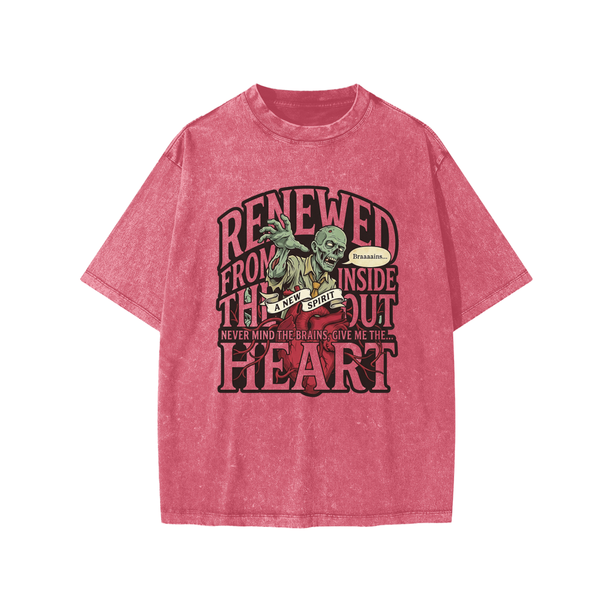 Zombie Snow Washed Kids' T-Shirt