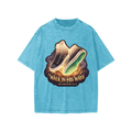 Walk in his Way Snow Washed Kids' T-Shirt