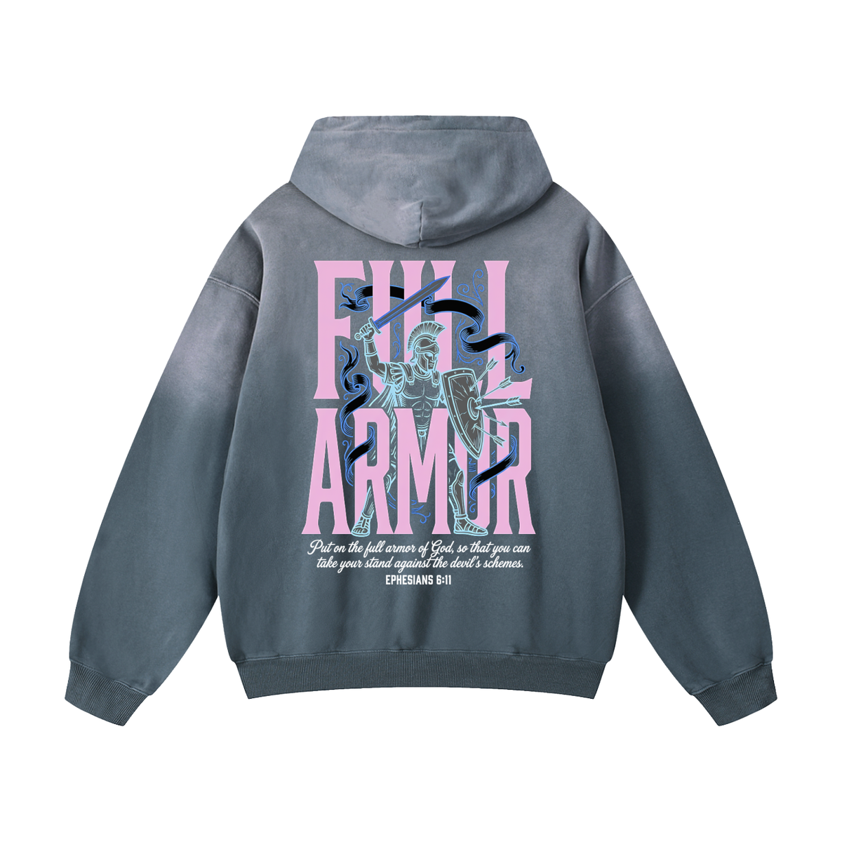 Full Armor Heavyweight Sunfade Oversized Hoodie