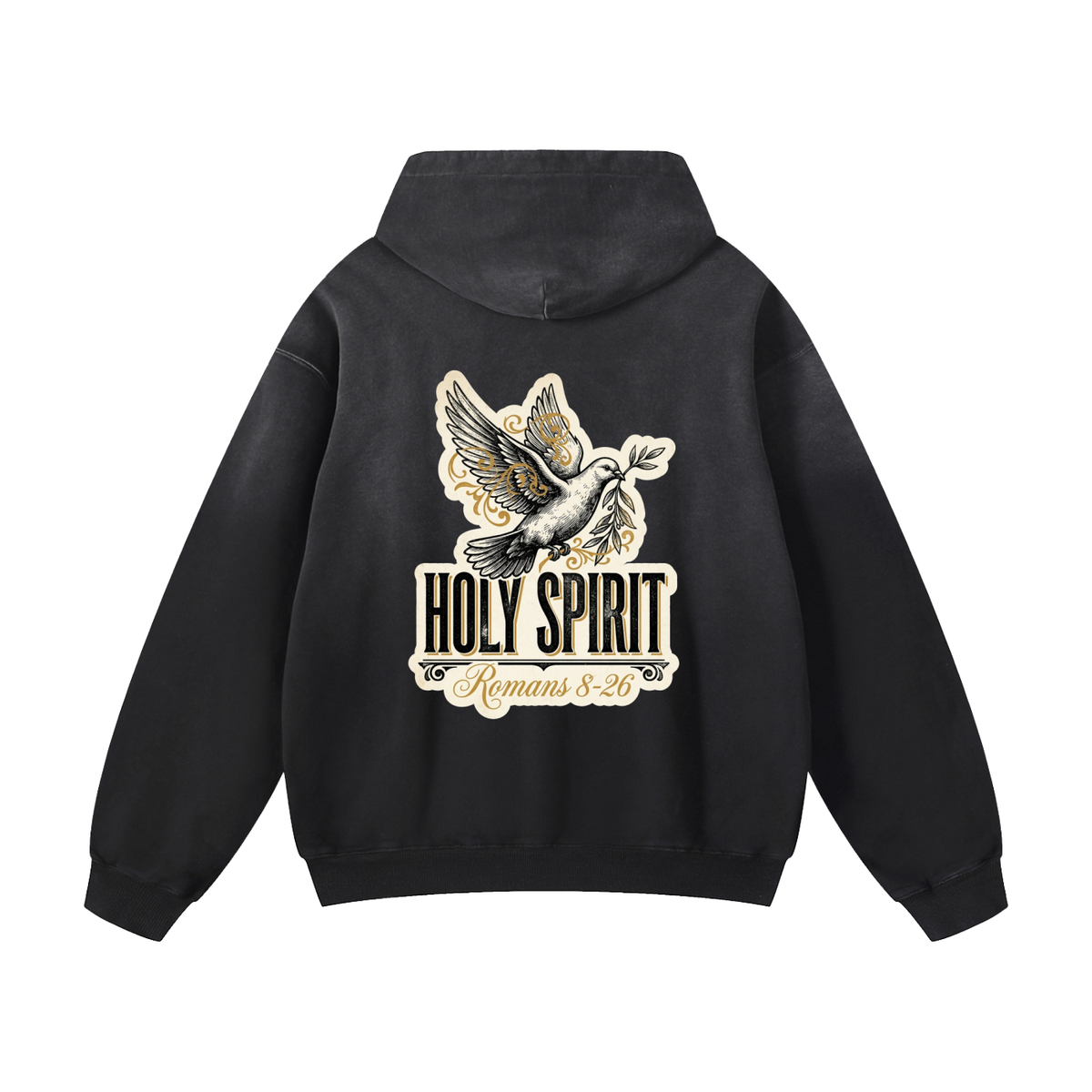 Holy Spirt Heavyweight Sunfade Oversized Hoodie