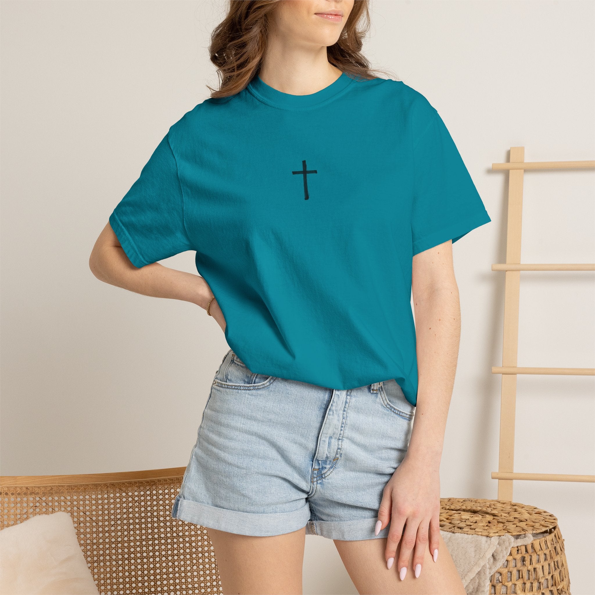 Christian and Tattooed T-Shirt — John 7:24 Cross Graphic Tee
