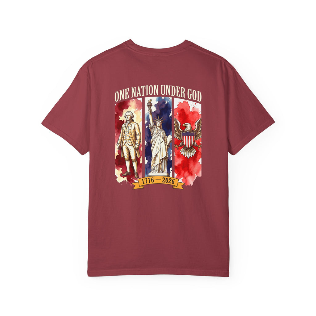 One Nation 04 T-shirt | Christian Cross Tee