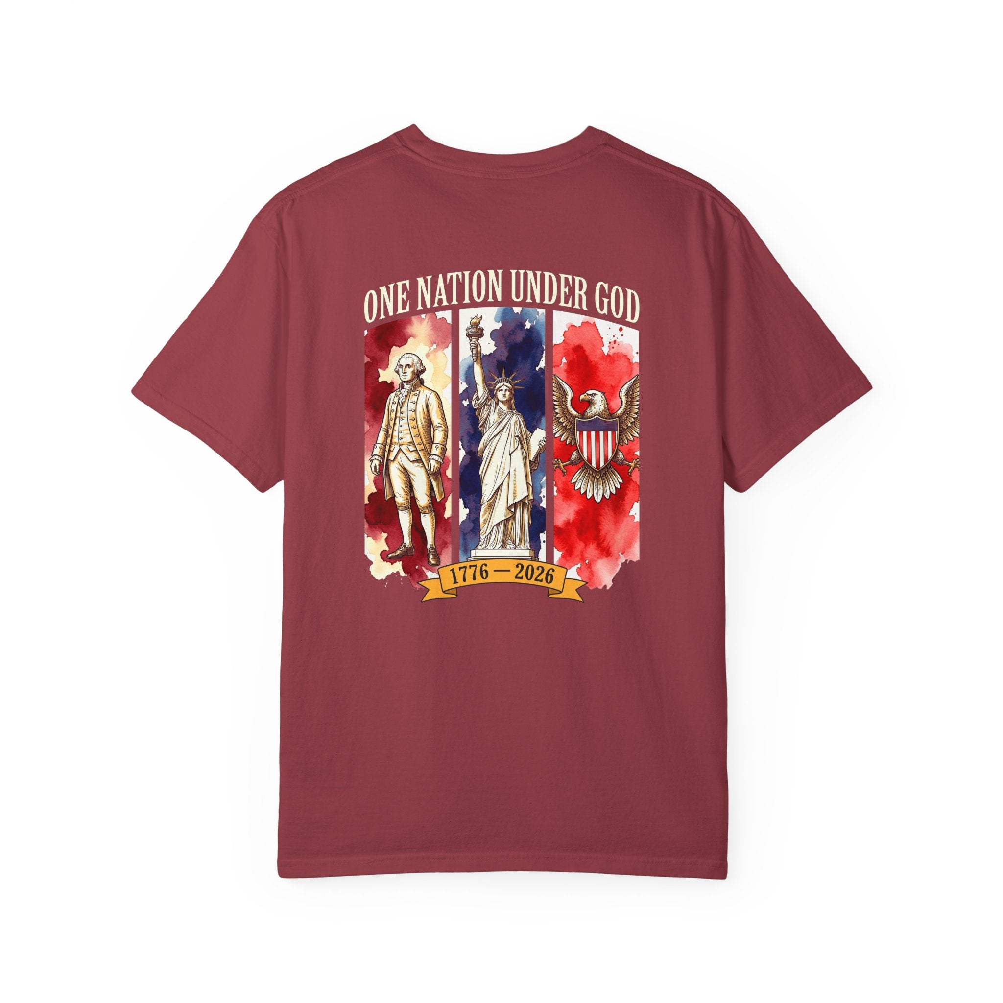 One Nation 04 T-shirt | Christian Cross Tee