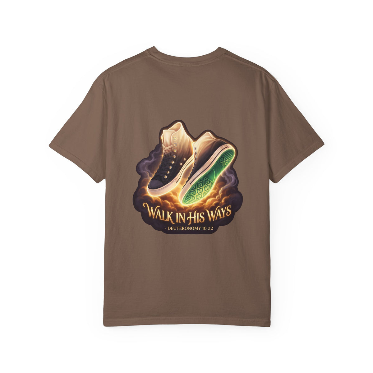 Christian Cross T-Shirt — 'Walk in His Ways' Graphic Tee