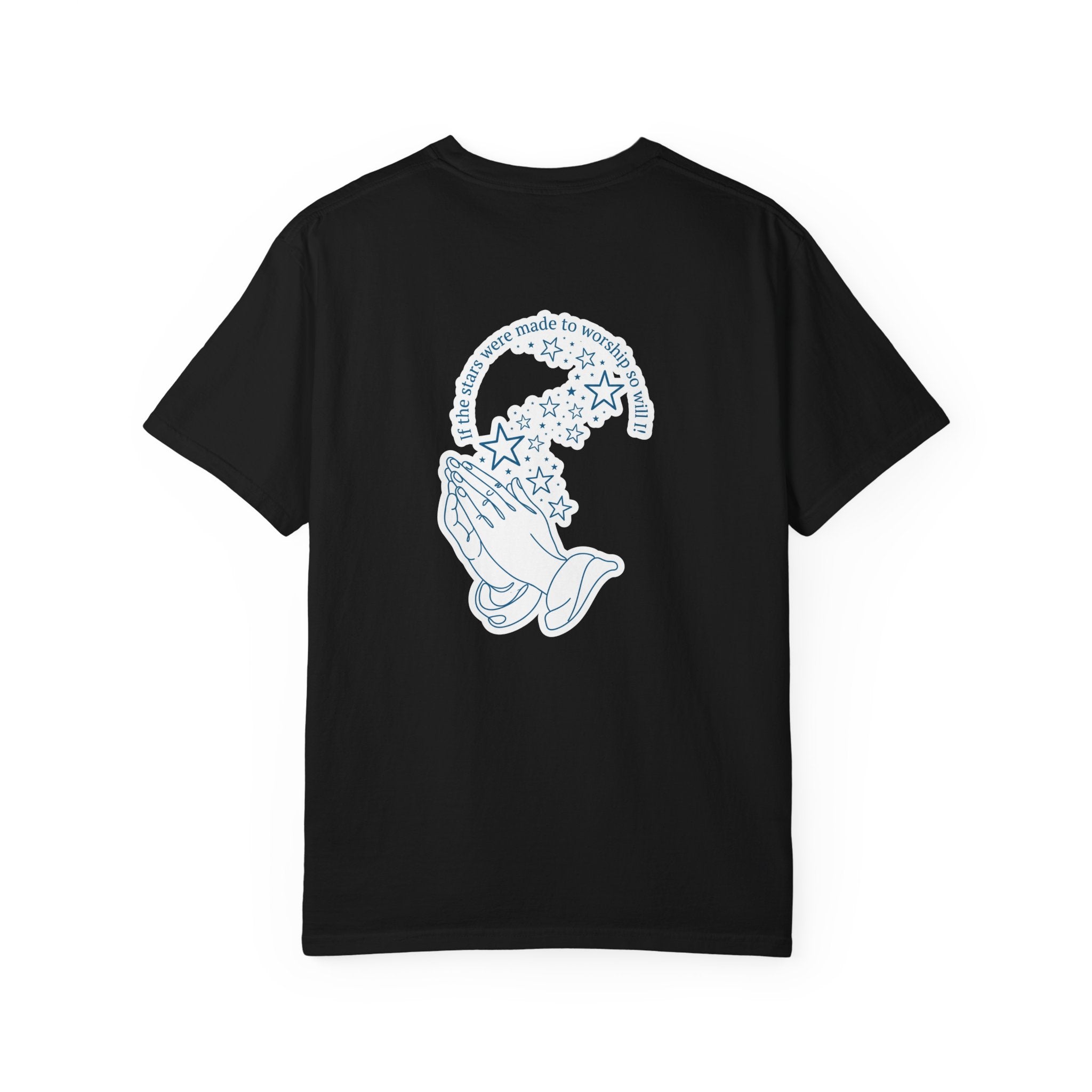 Praying Hands Cross T‑Shirt — Christian Faith Graphic Tee