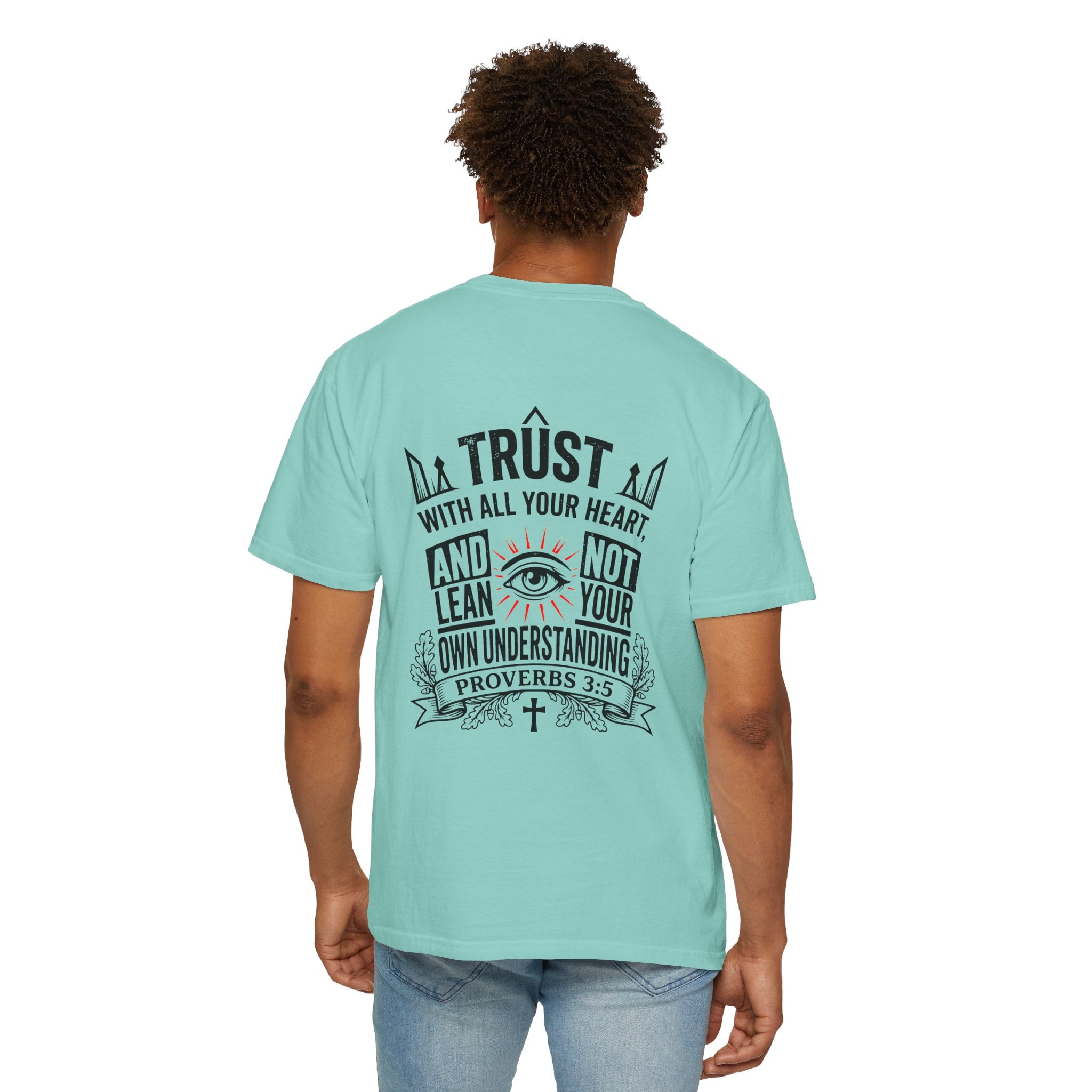 Proverbs 3:5 Cross T-Shirt — "Trust in the Lord" Christian Tee