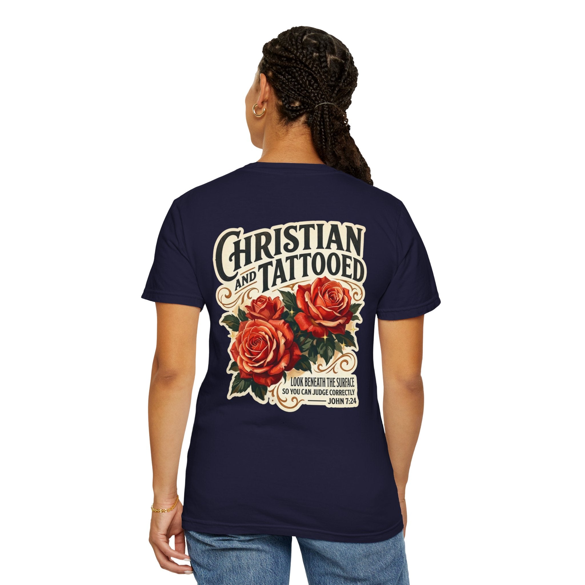 Christian and Tattooed Graphic T-Shirt