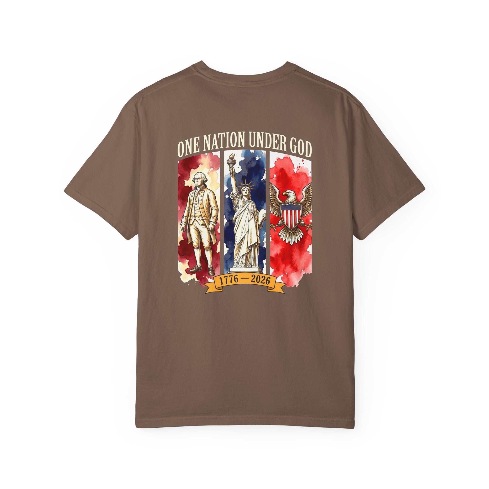 One Nation 04 T-shirt | Christian Cross Tee