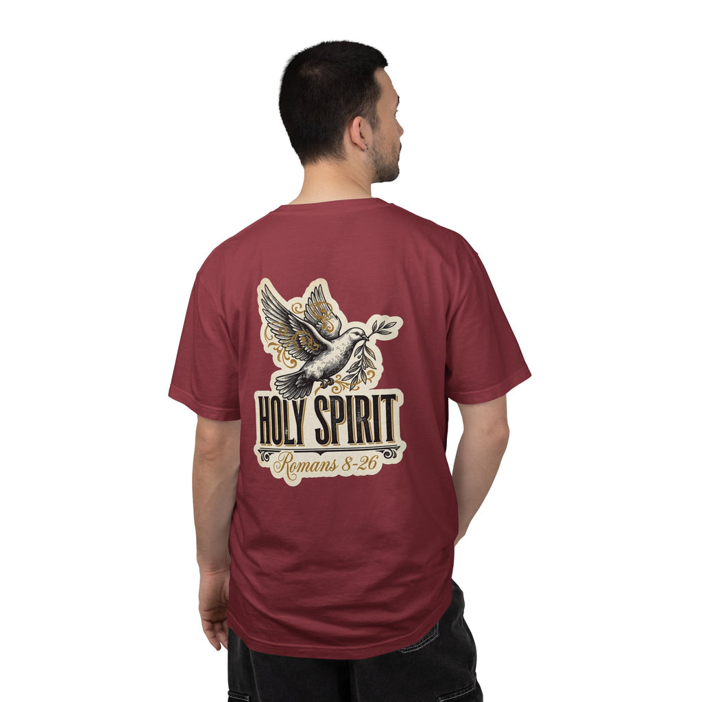 Holy Spirit Dove T‑Shirt — Romans 8:20 Christian Tee