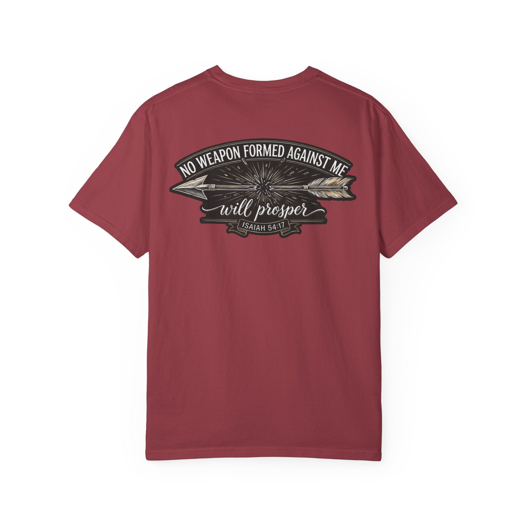 No weapon T-shirt | Christian Cross Tee