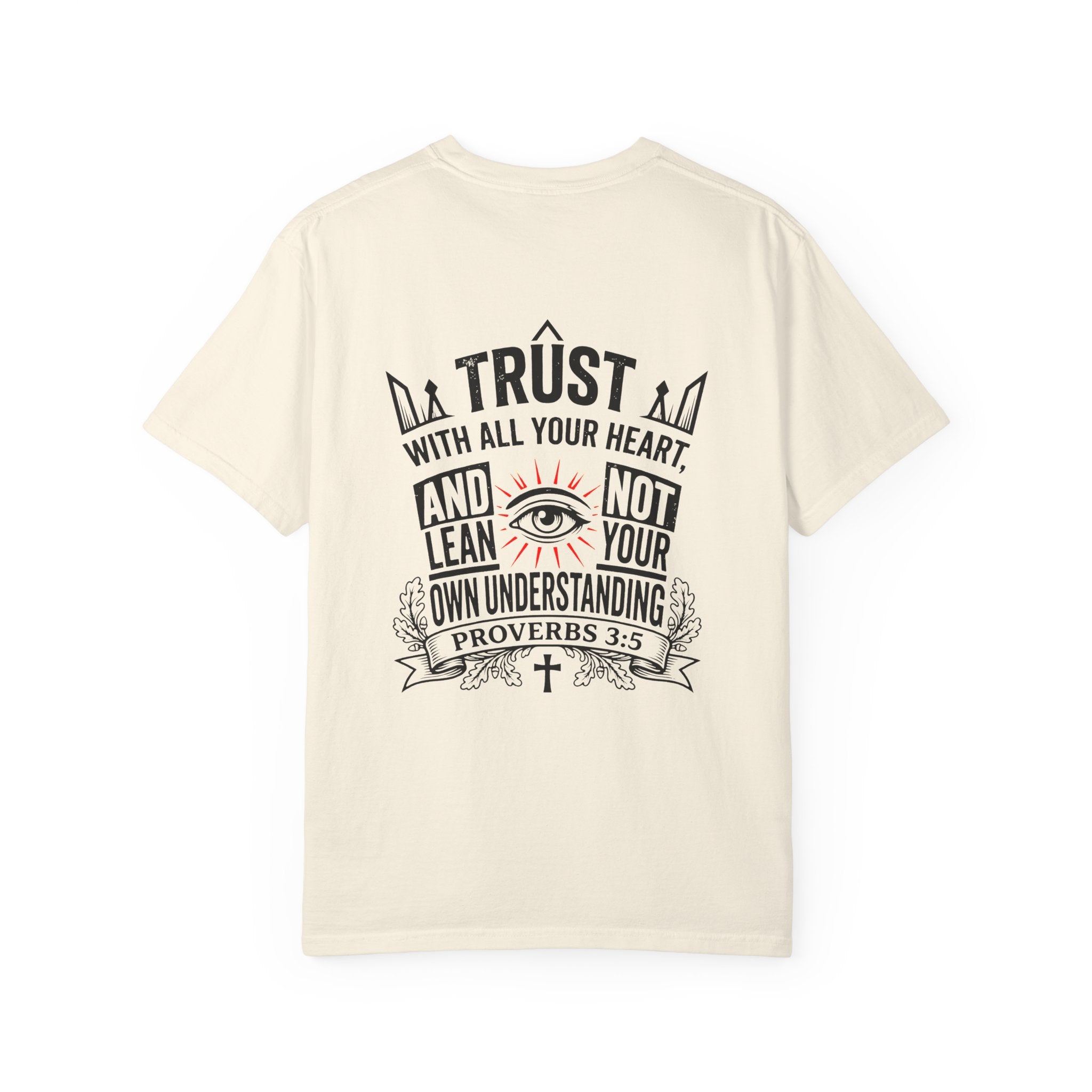 Proverbs 3:5 Cross T-Shirt — "Trust in the Lord" Christian Tee