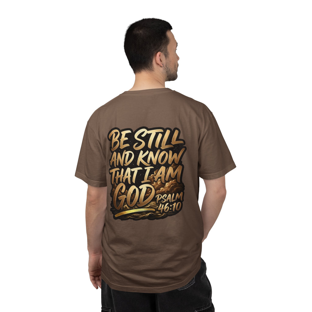 Be Still and Know That I Am God Psalm 46:10 T-Shirt