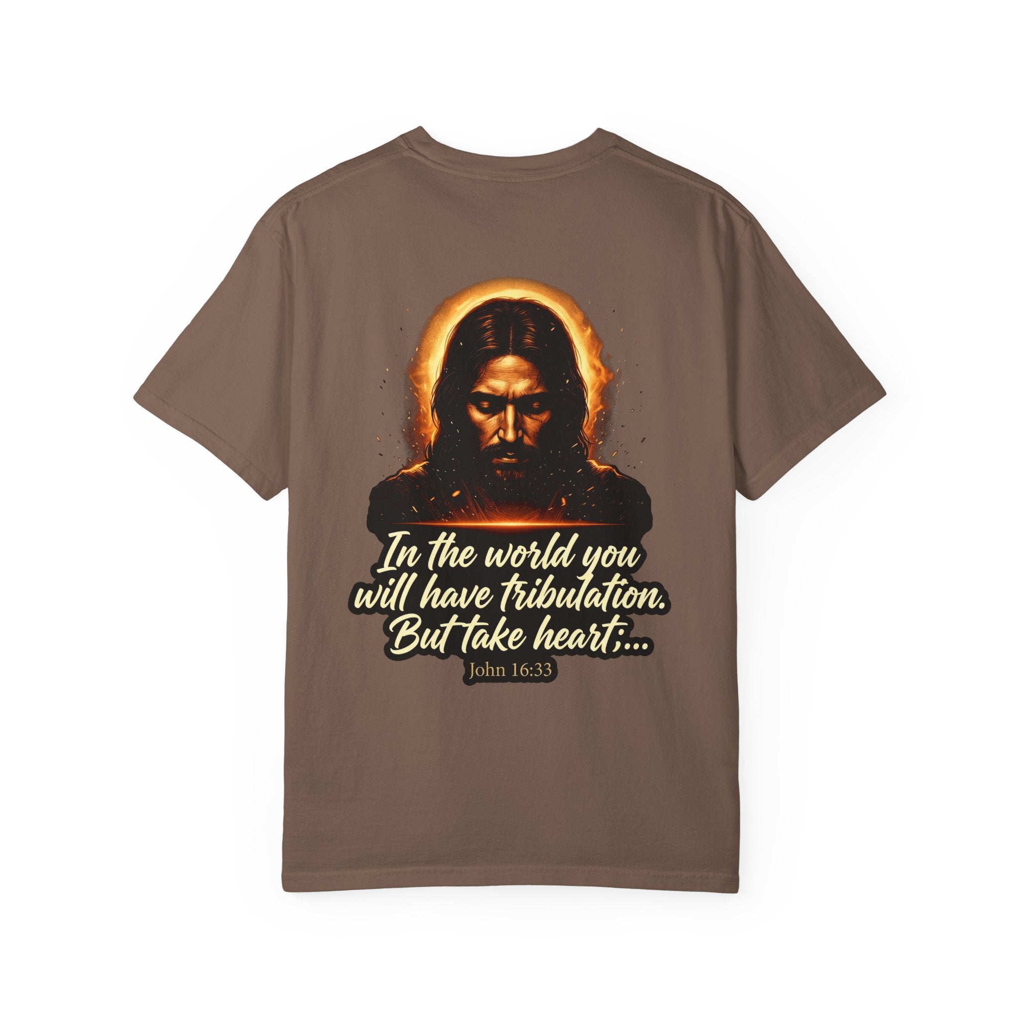 But take heart T-shirt | Christian Cross Tee