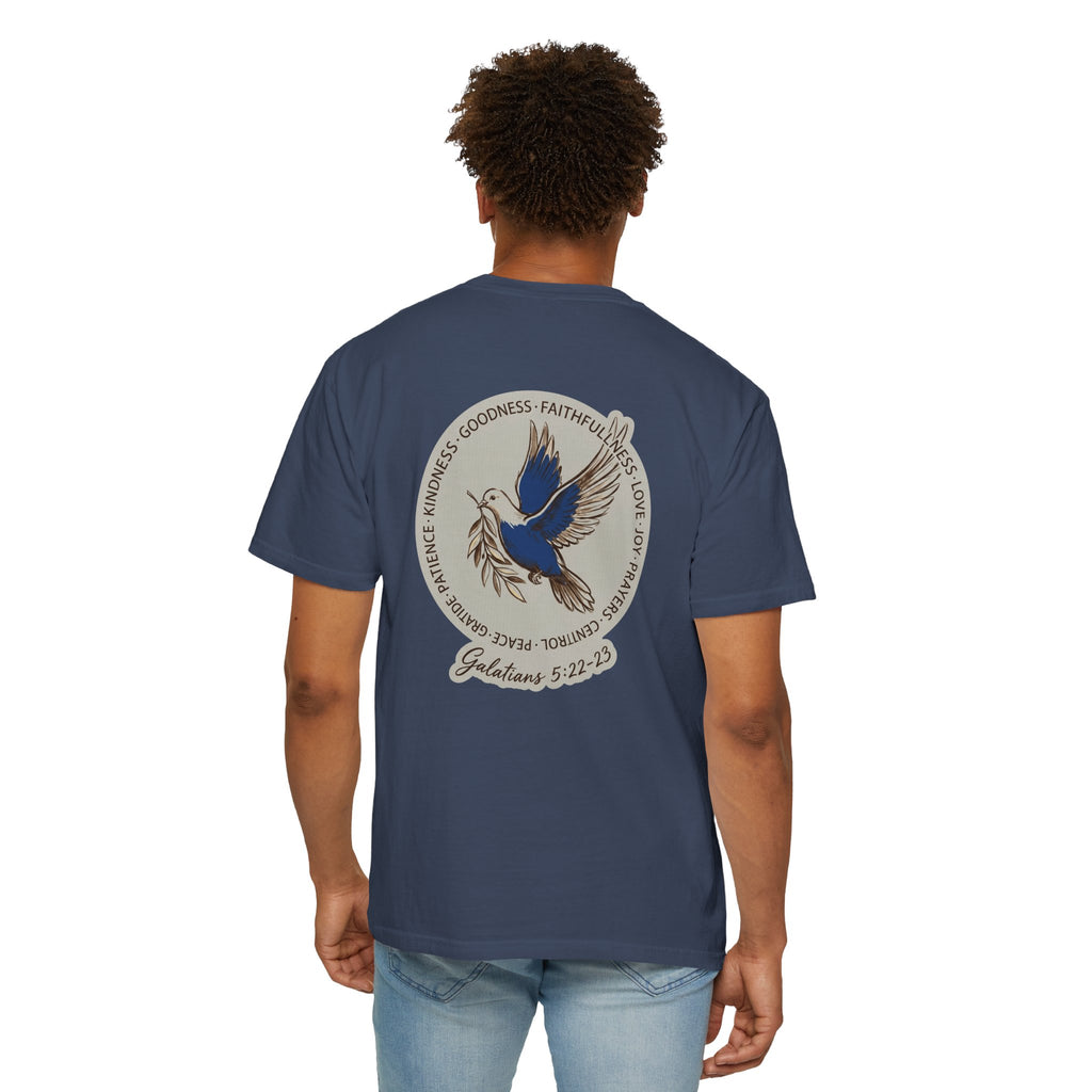 Christian Dove T-Shirt — Galatians 5:22-23 Fruit of the Spirit Tee