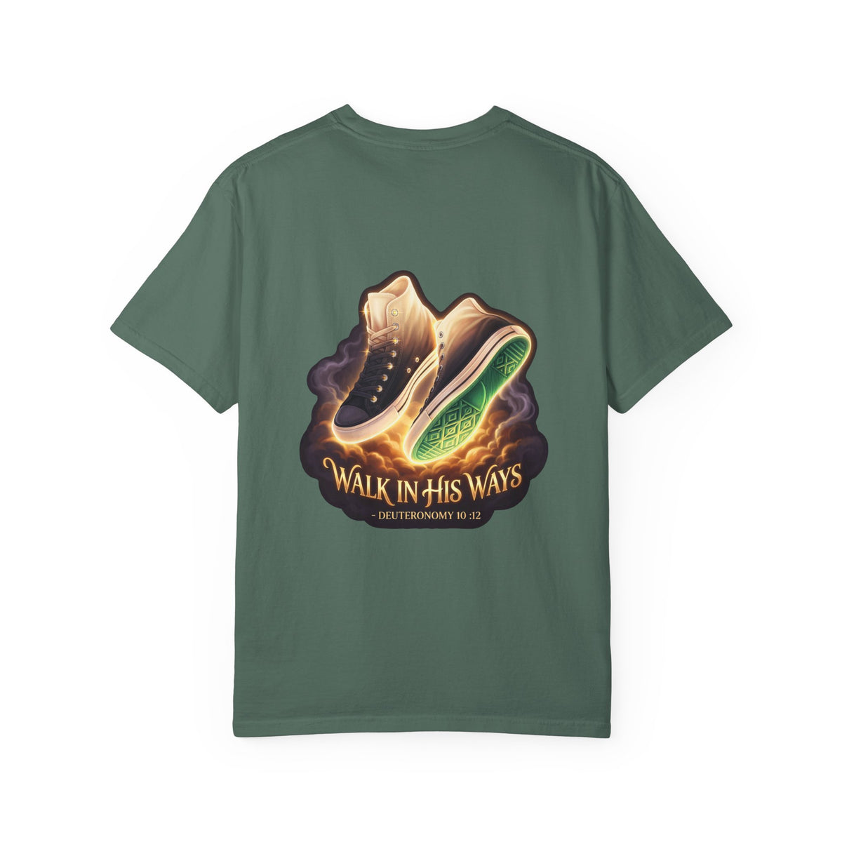 Christian Cross T-Shirt — 'Walk in His Ways' Graphic Tee