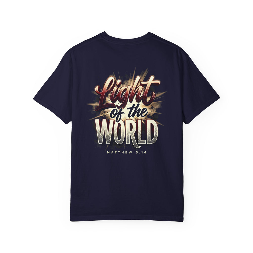 i am the light of the world T-shirt | Christian Cross Tee