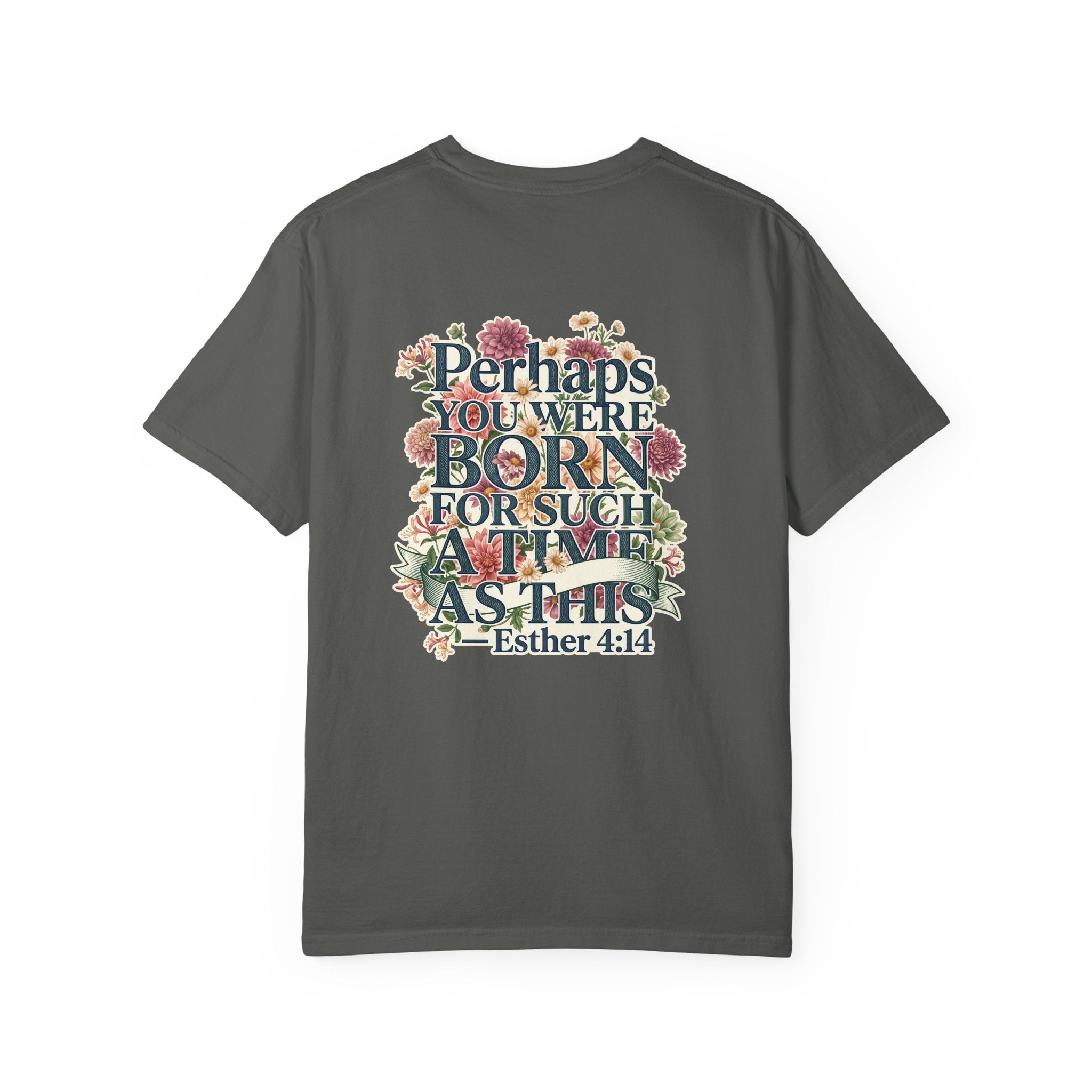 Born for this time Christian Cross T-Shirt — "I Surrender All" Vintage Faith Graphic Tee