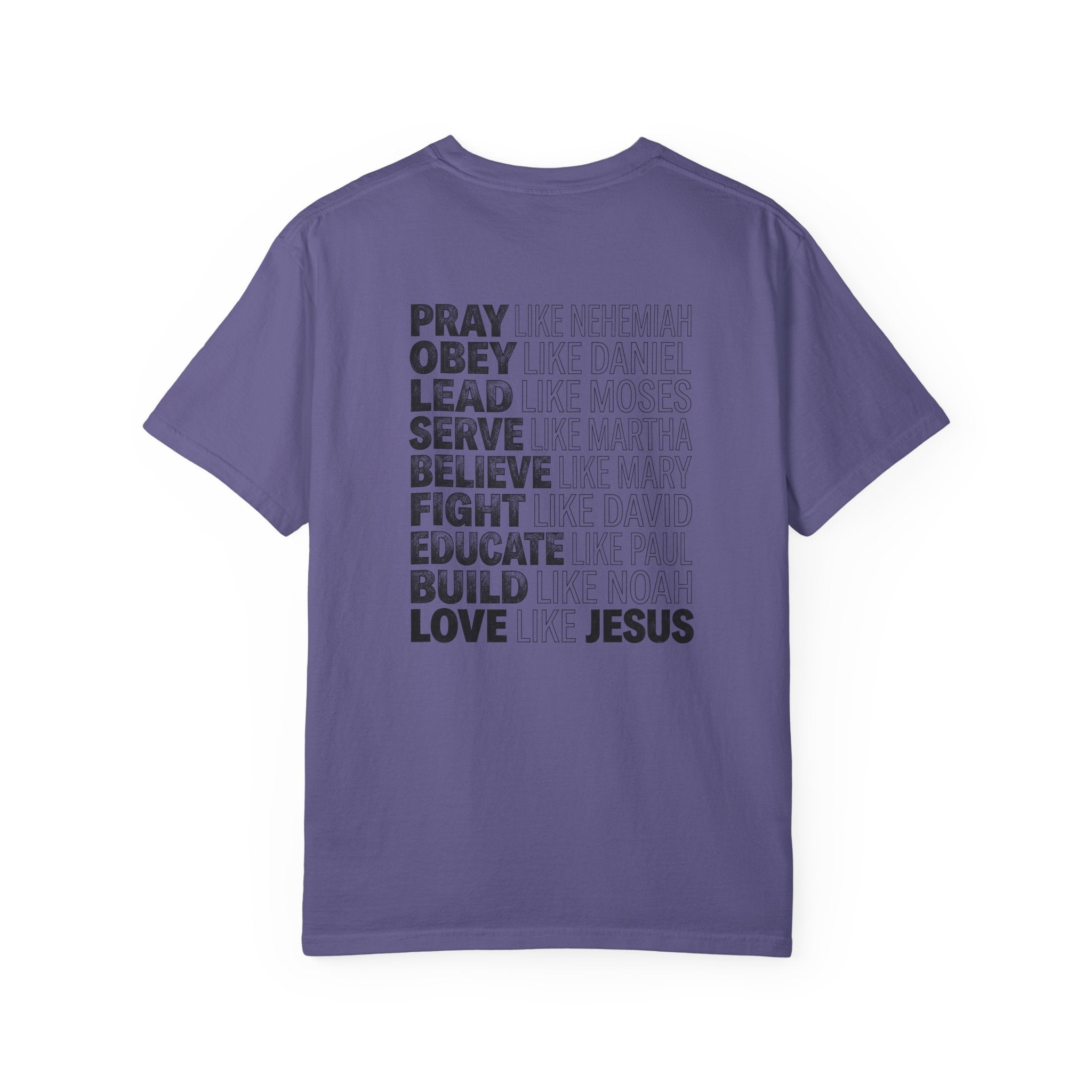 Copy of Religious Graphic T-Shirt — “As It Is Written: There Is None Righteous, Not One” with Cross