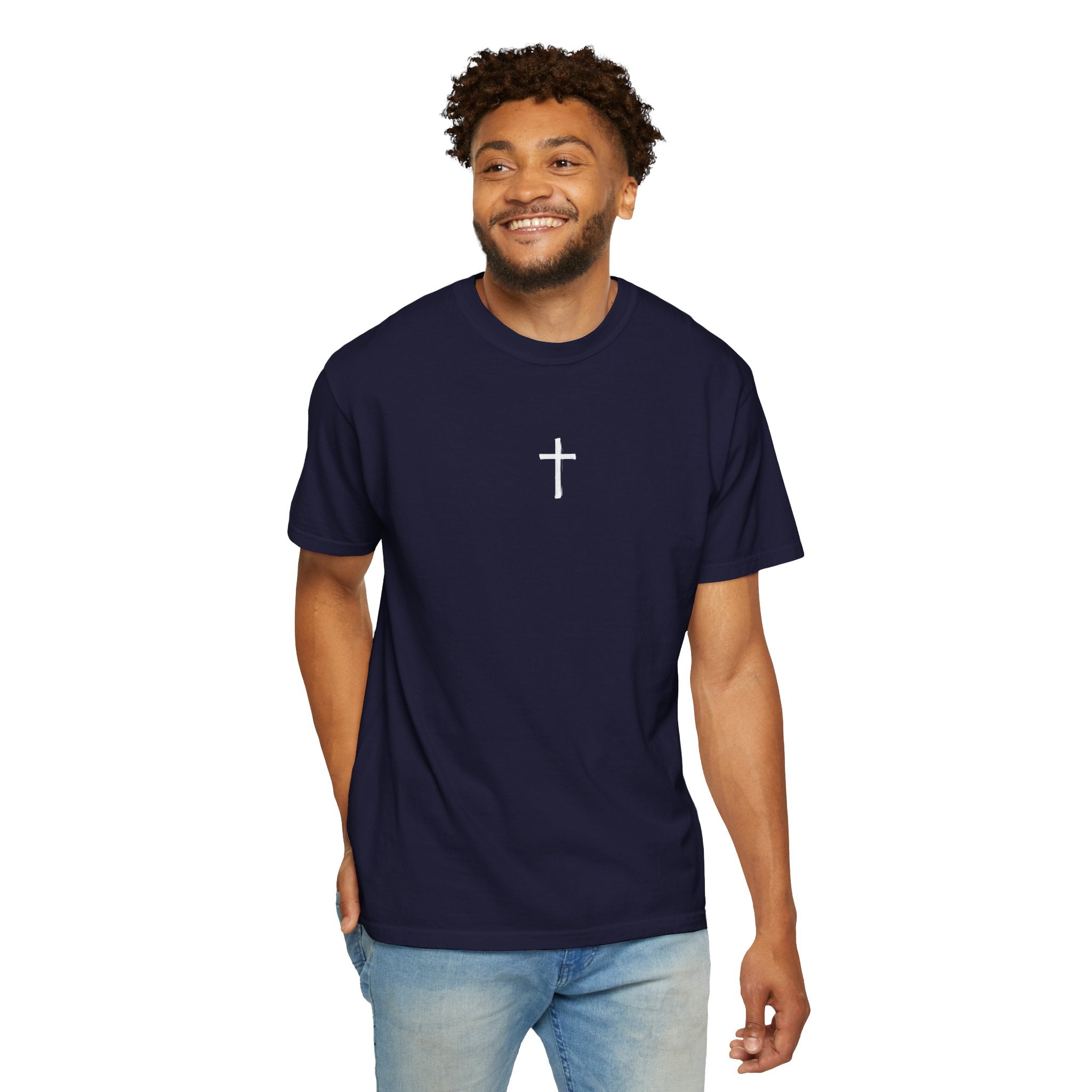 Christian Lion T-Shirt — 'But seek first the kingdom of God' Scripture Tee