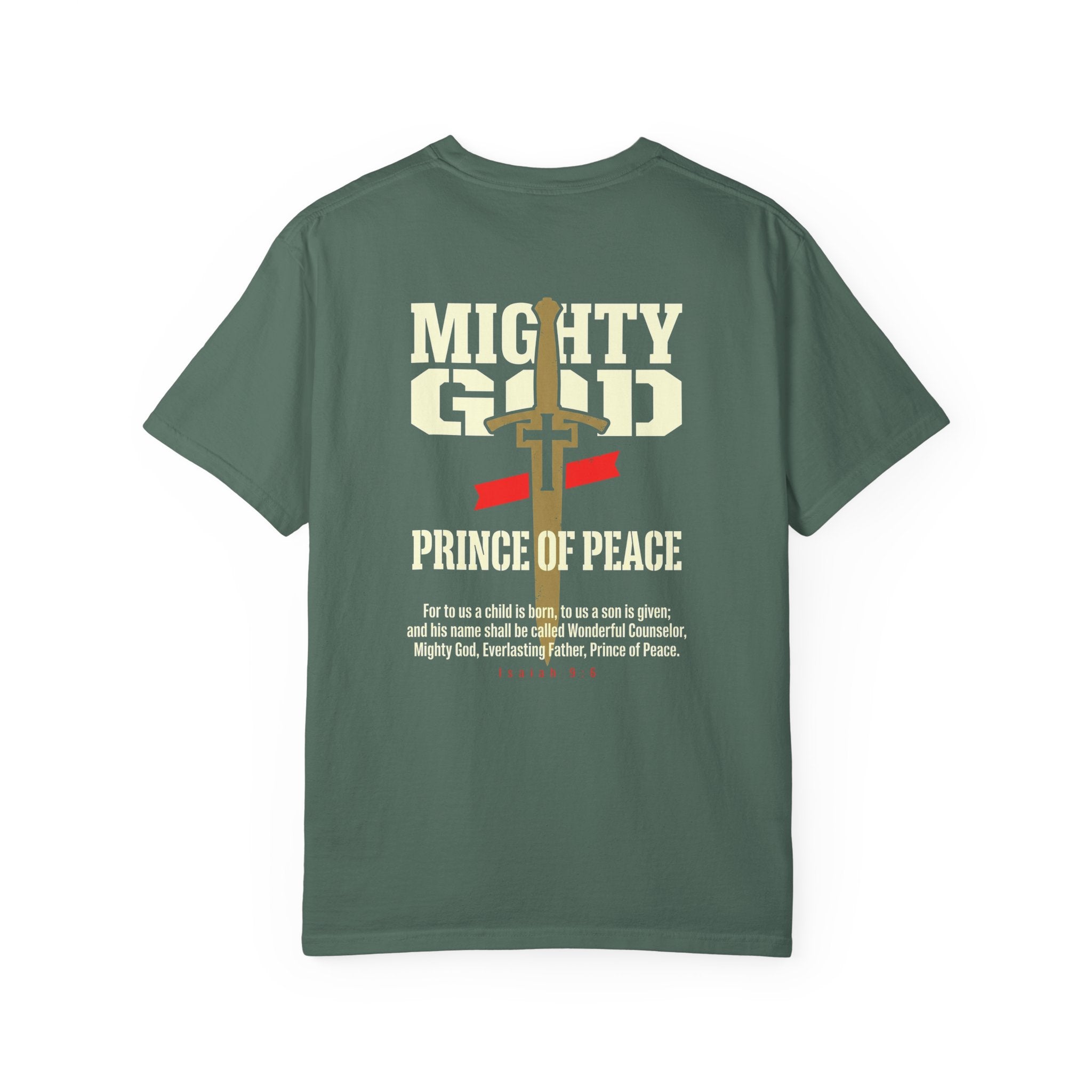 Mighty God T-shirt | Christian Cross Tee