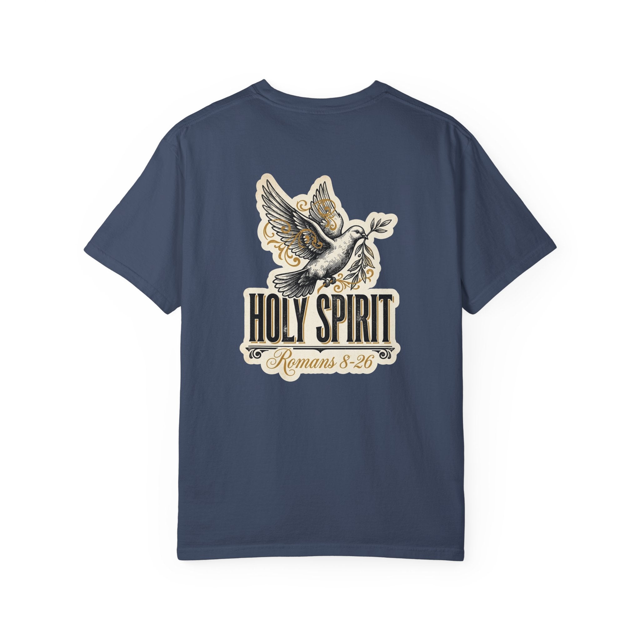 Holy Spirit Dove T‑Shirt — Romans 8:20 Christian Tee