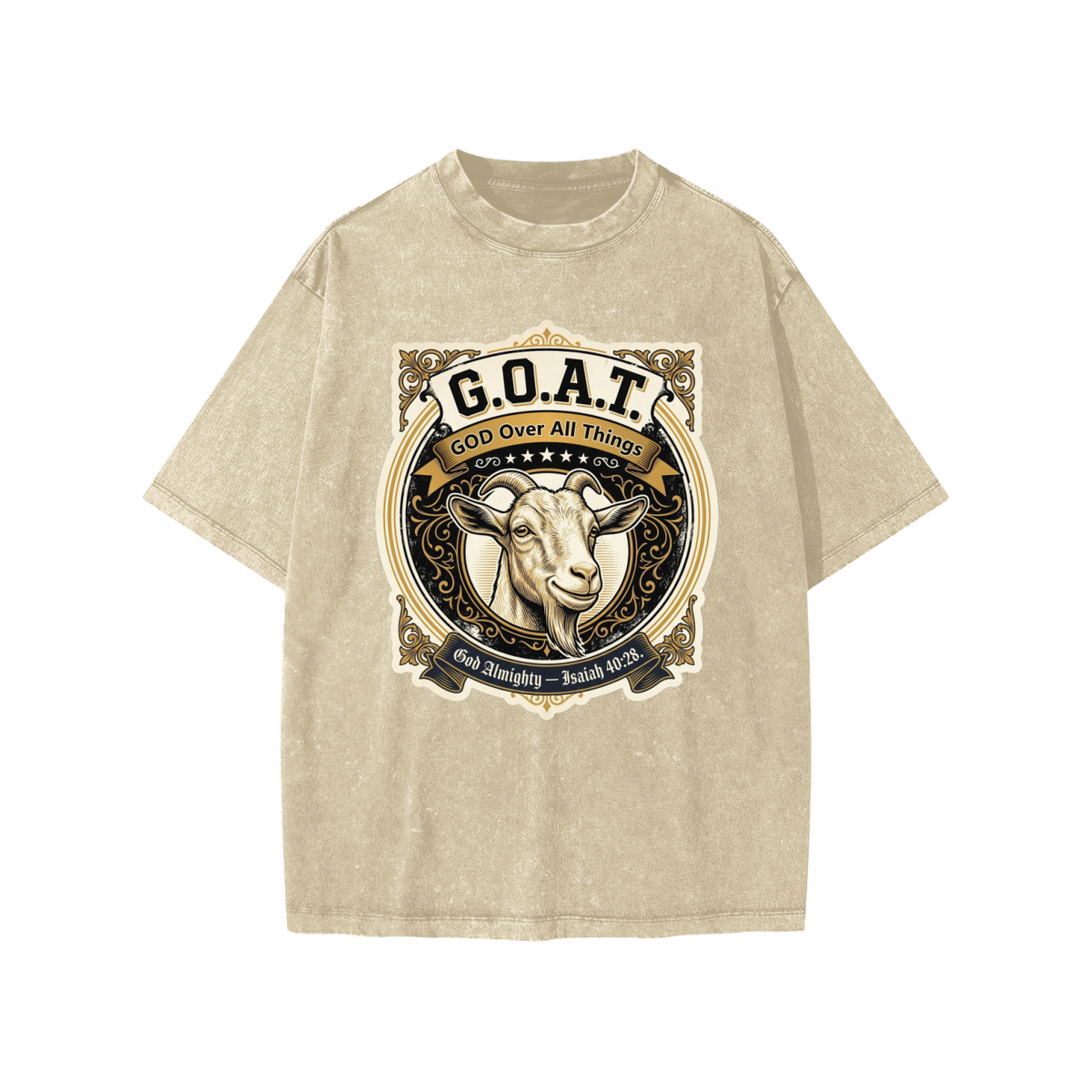 GOAT Snow Washed Kids' T-Shirt