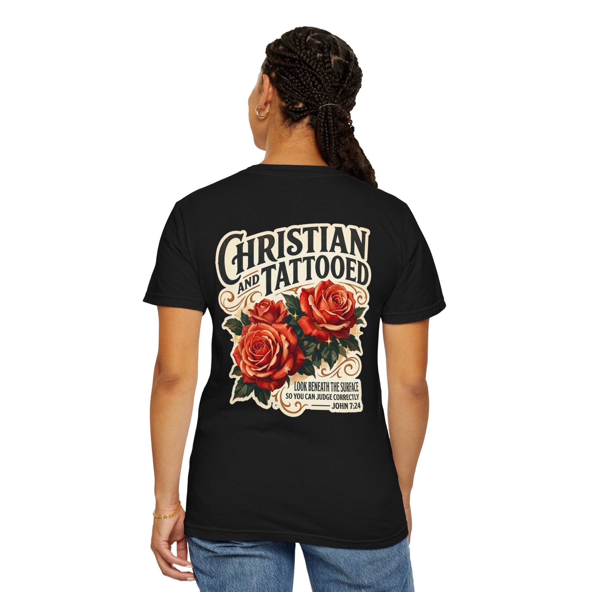Christian and Tattooed Graphic T-Shirt