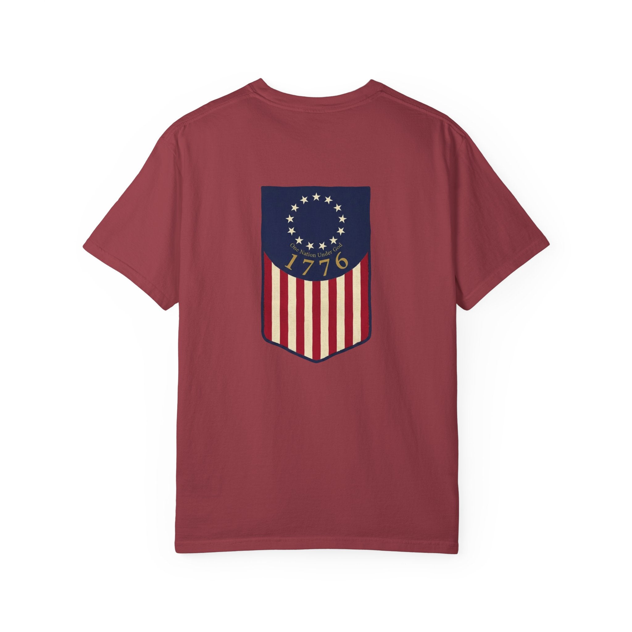 One Nation 03 T-shirt | Christian Cross Tee