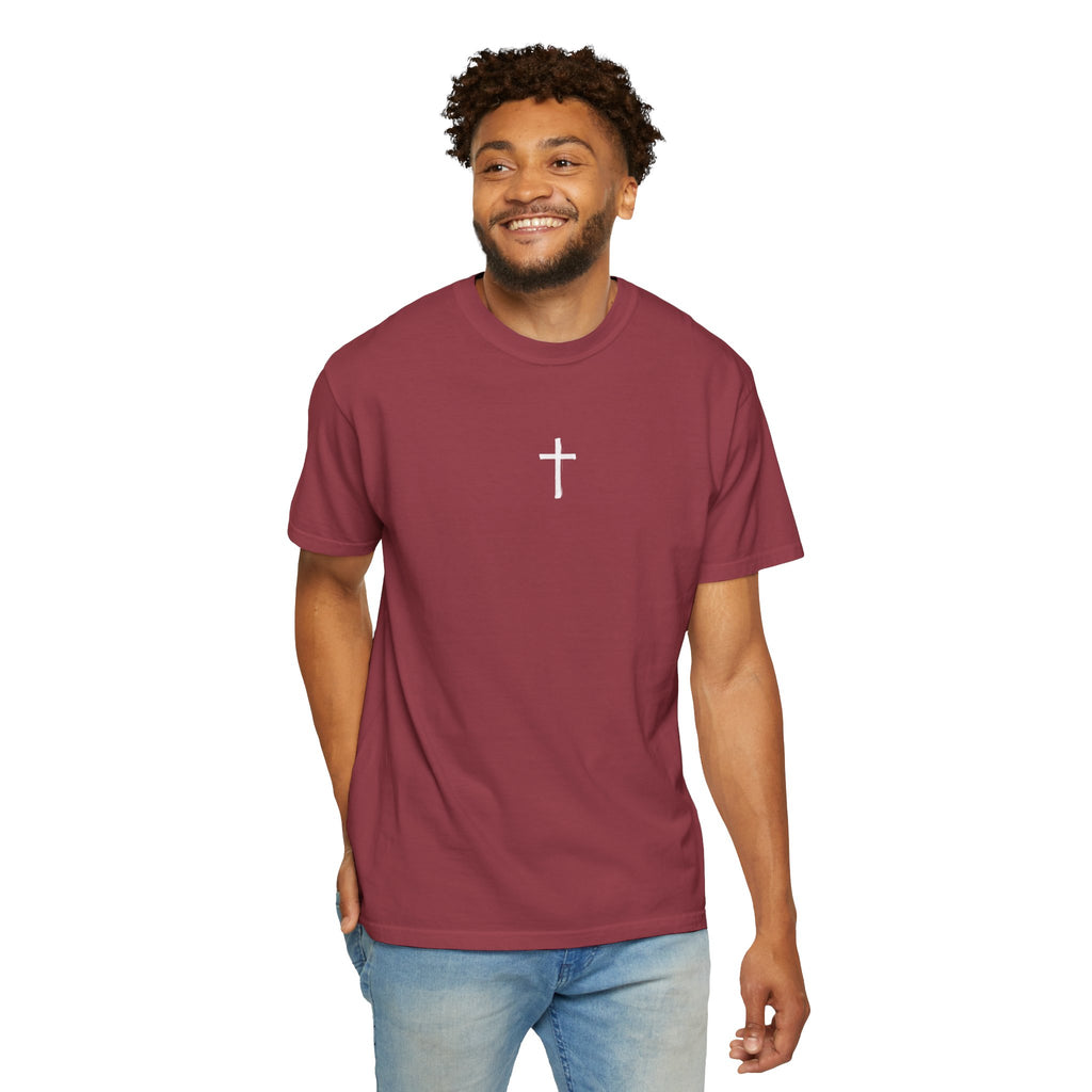 Christian Lion T-Shirt — 'But seek first the kingdom of God' Scripture Tee