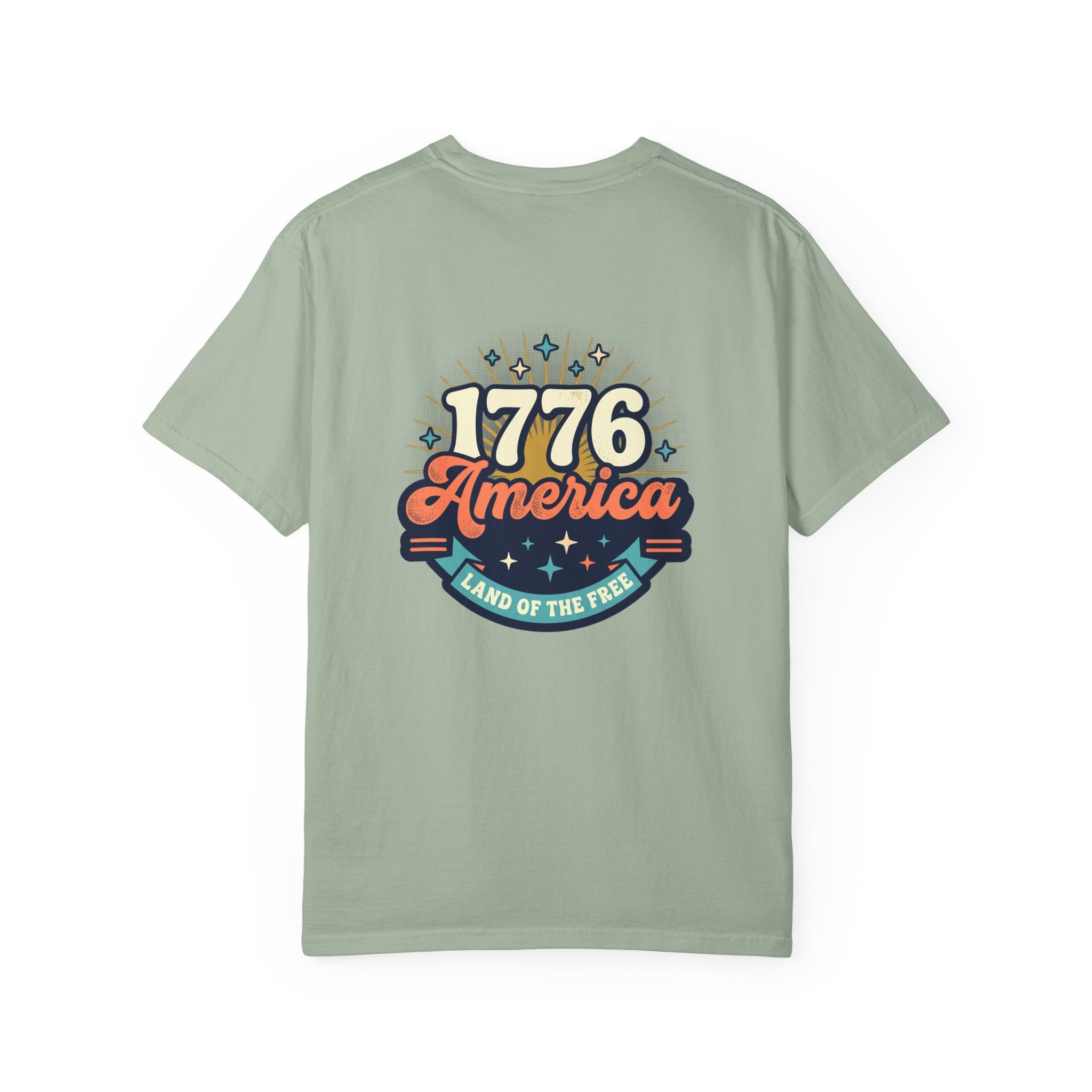 America 1776 Graphic T-Shirt — Patriotic ‘Land of the Free’ Tee