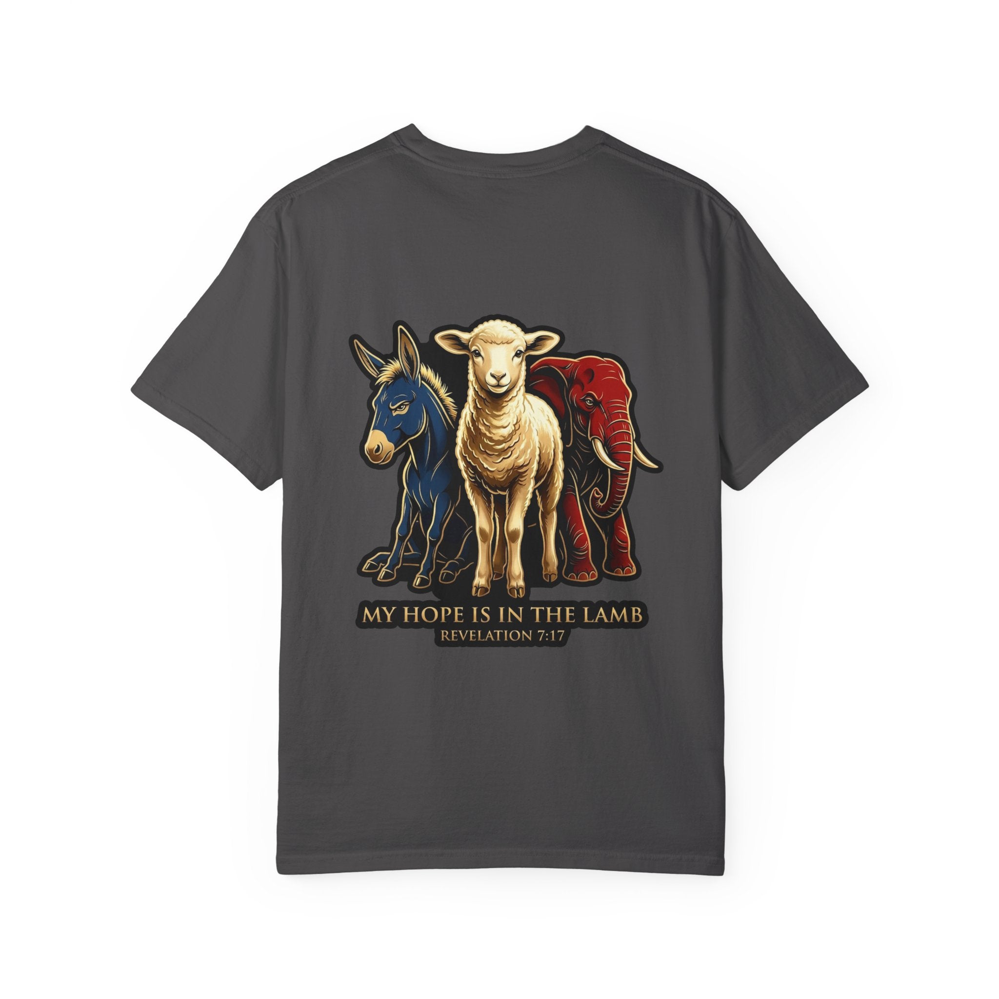 Christian Lamb Tee — "My Hope Is In The Lamb" Graphic T-Shirt