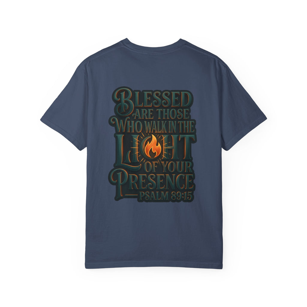Walk in the light T-shirt | Christian Cross Tee