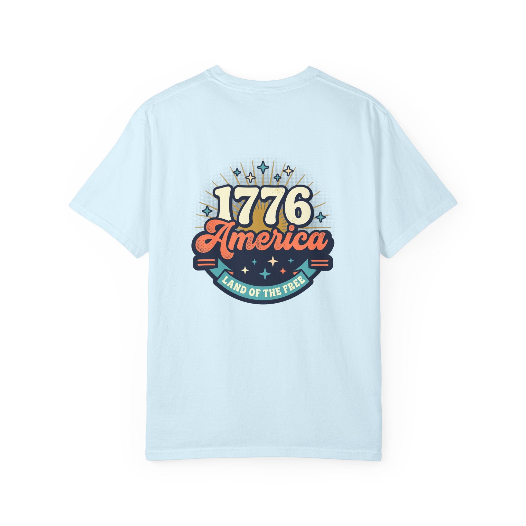 America 1776 Graphic T-Shirt — Patriotic ‘Land of the Free’ Tee