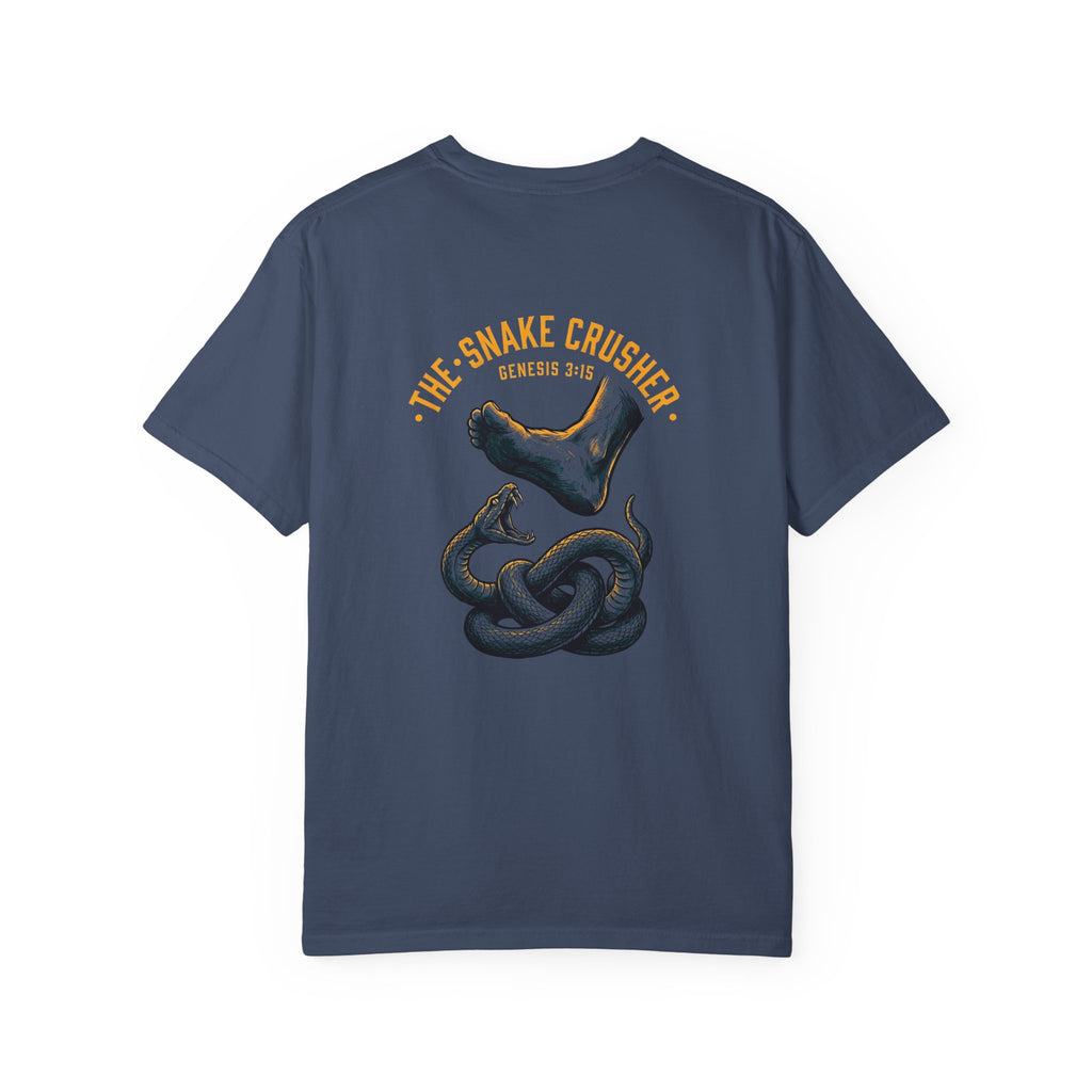 Snake Crusher T-shirt | Christian Cross Tee