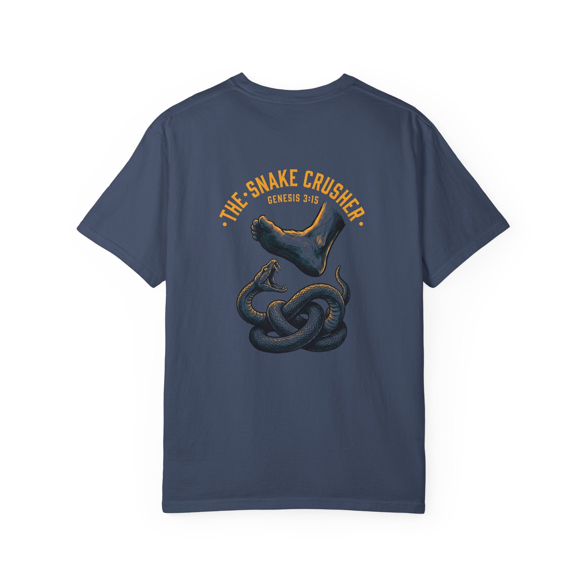 Snake Crusher T-shirt | Christian Cross Tee