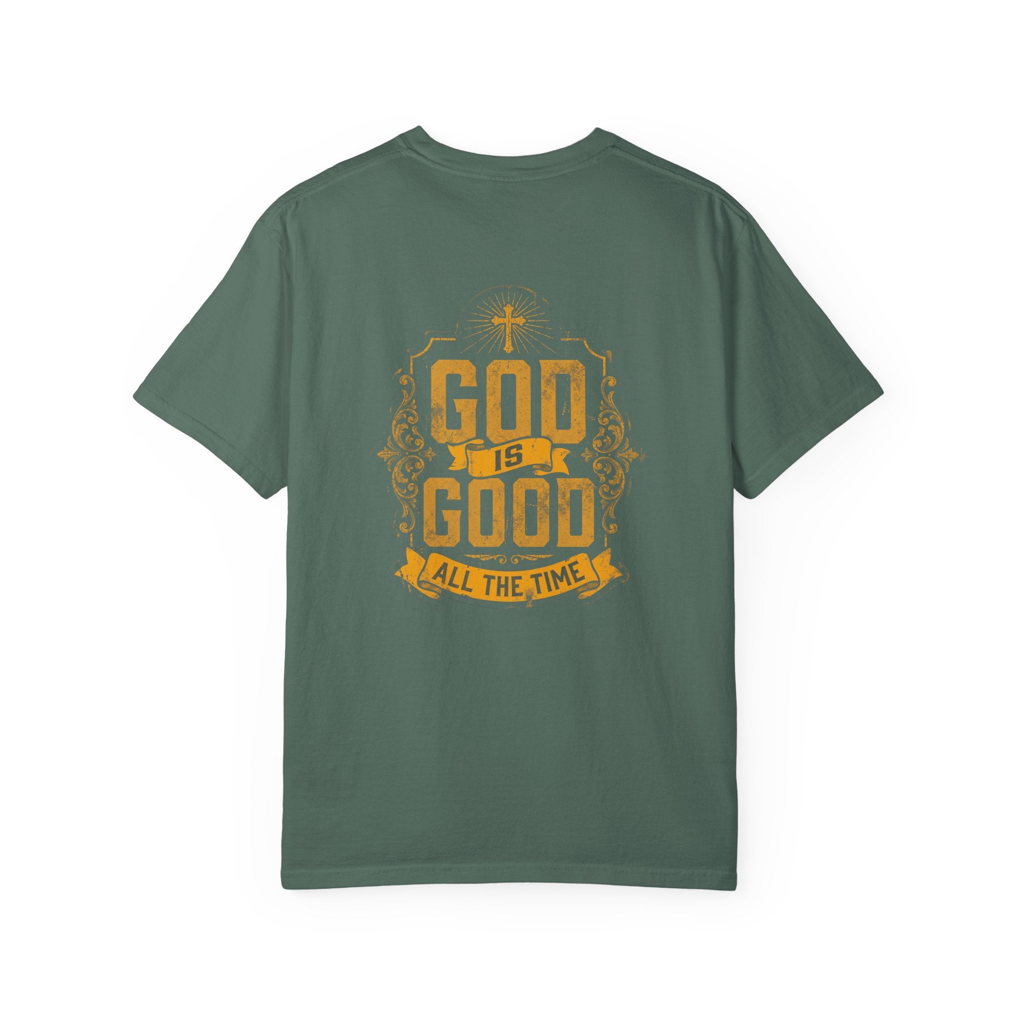 God is Good all the time T-shirt | Christian Cross Tee ALT COLOR