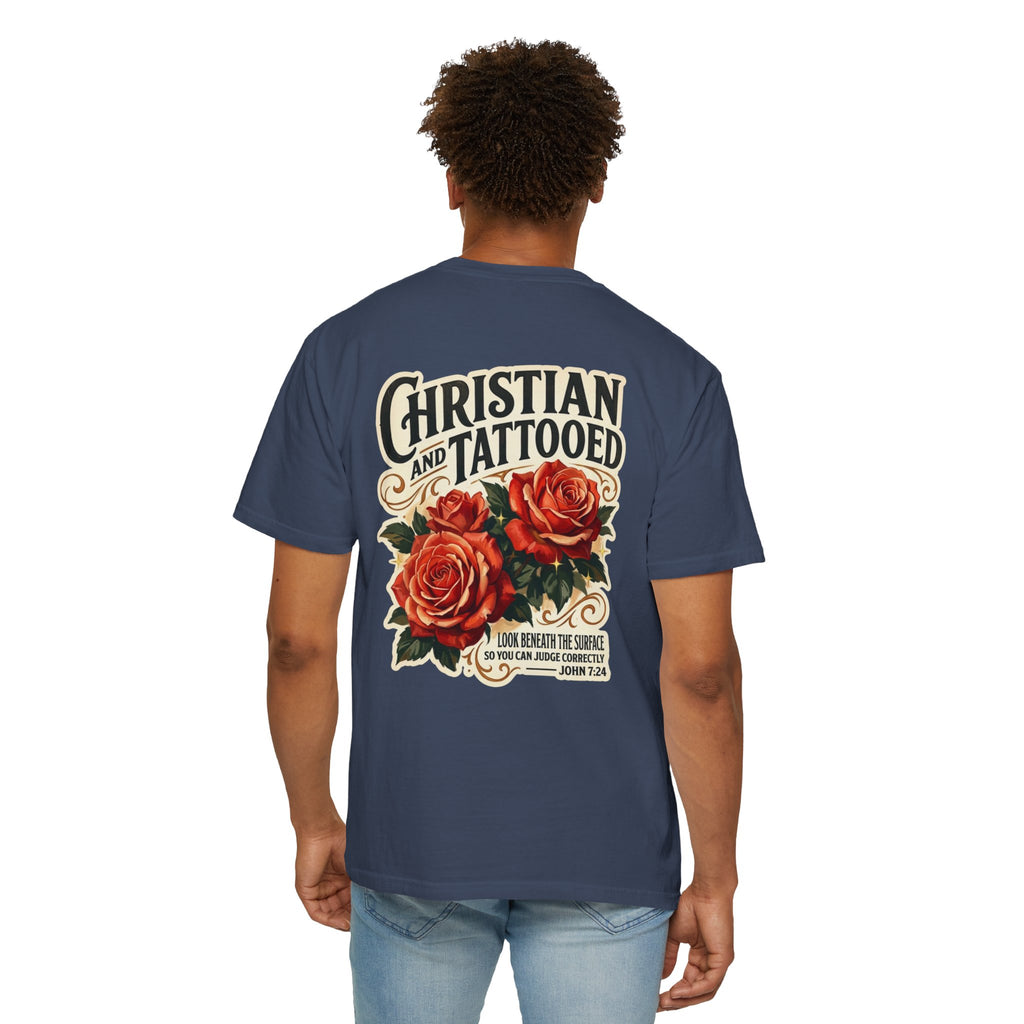 Christian and Tattooed Graphic T-Shirt