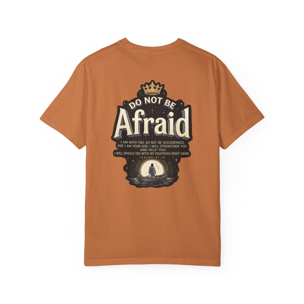 T-Shirt — "Do Not Be Afraid" Cross Graphic