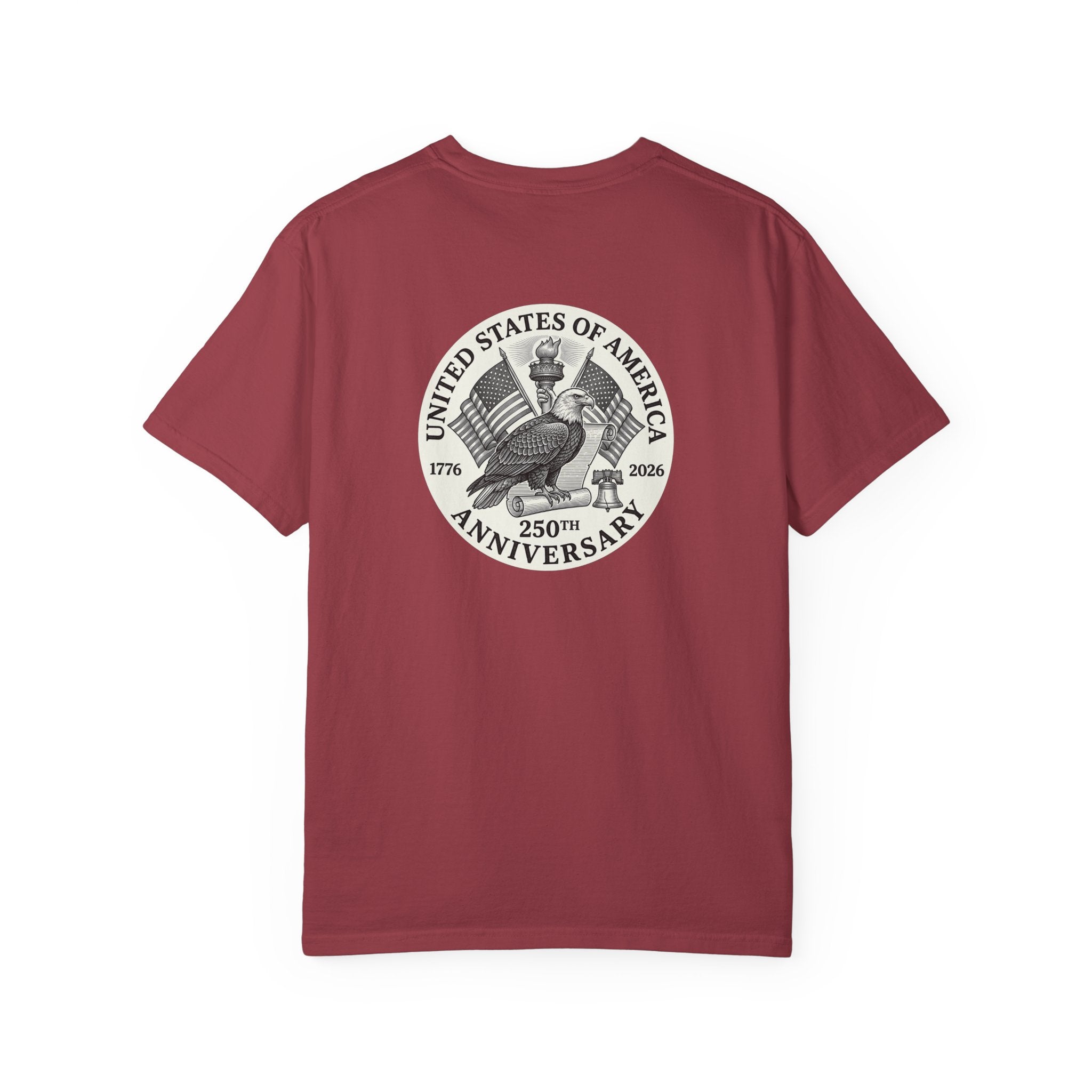 America 250th Anniversary T‑Shirt — Vintage Eagle Seal Tee