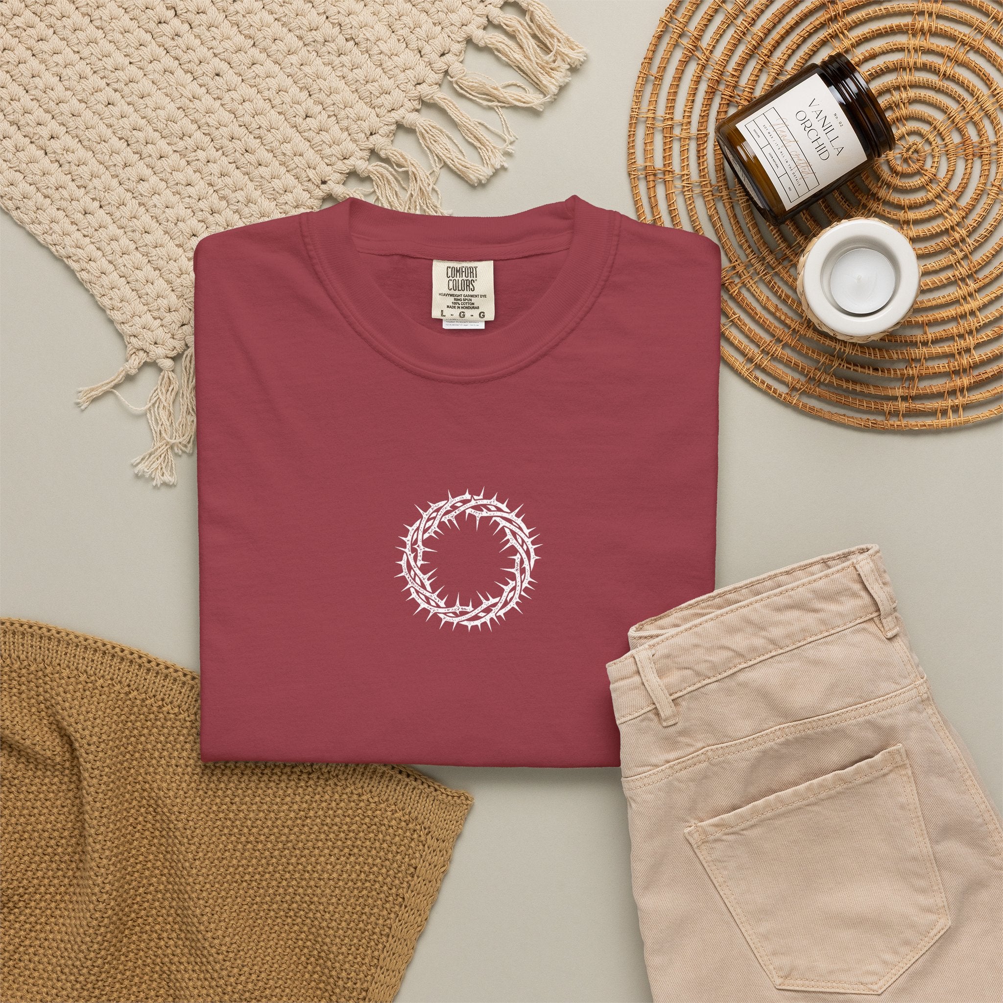 Crown T-shirt | Christian Cross Tee