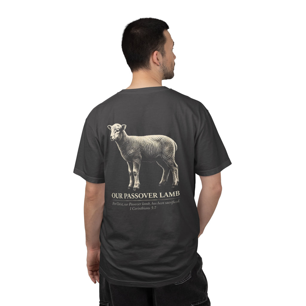 Passover Lamb T-Shirt — 'Our Passover Lamb' Religious Graphic Tee
