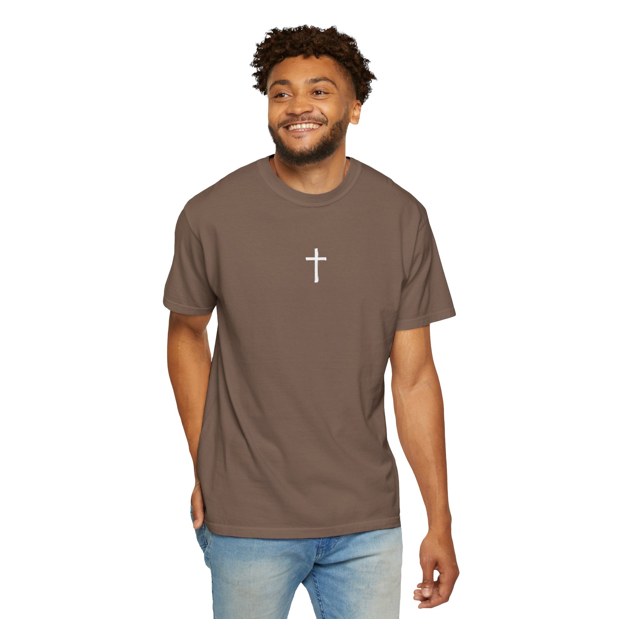 Almighty Cross T-Shirt — "I Am the Almighty" Scripture Tee