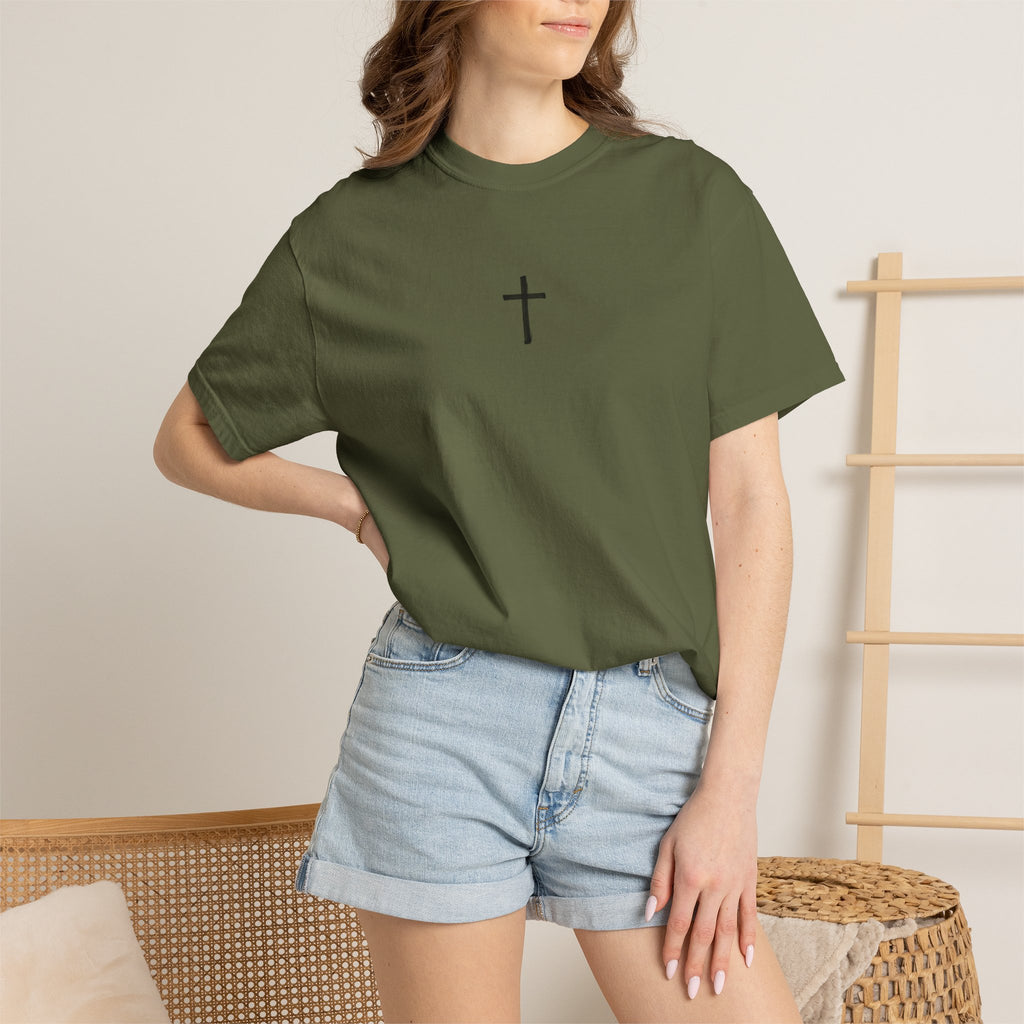 Christian and Tattooed T-Shirt — John 7:24 Cross Graphic Tee