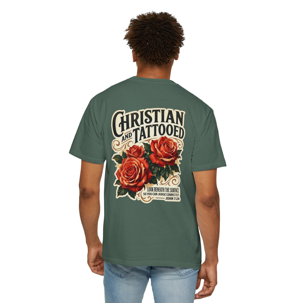 Christian and Tattooed Graphic T-Shirt