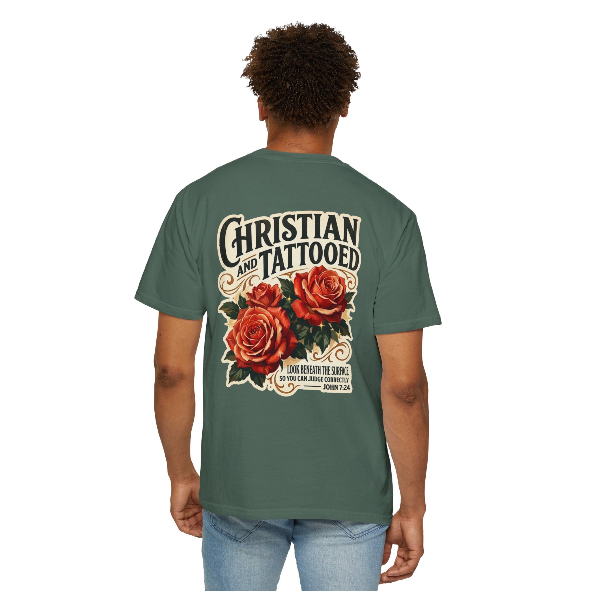 Christian and Tattooed Graphic T-Shirt