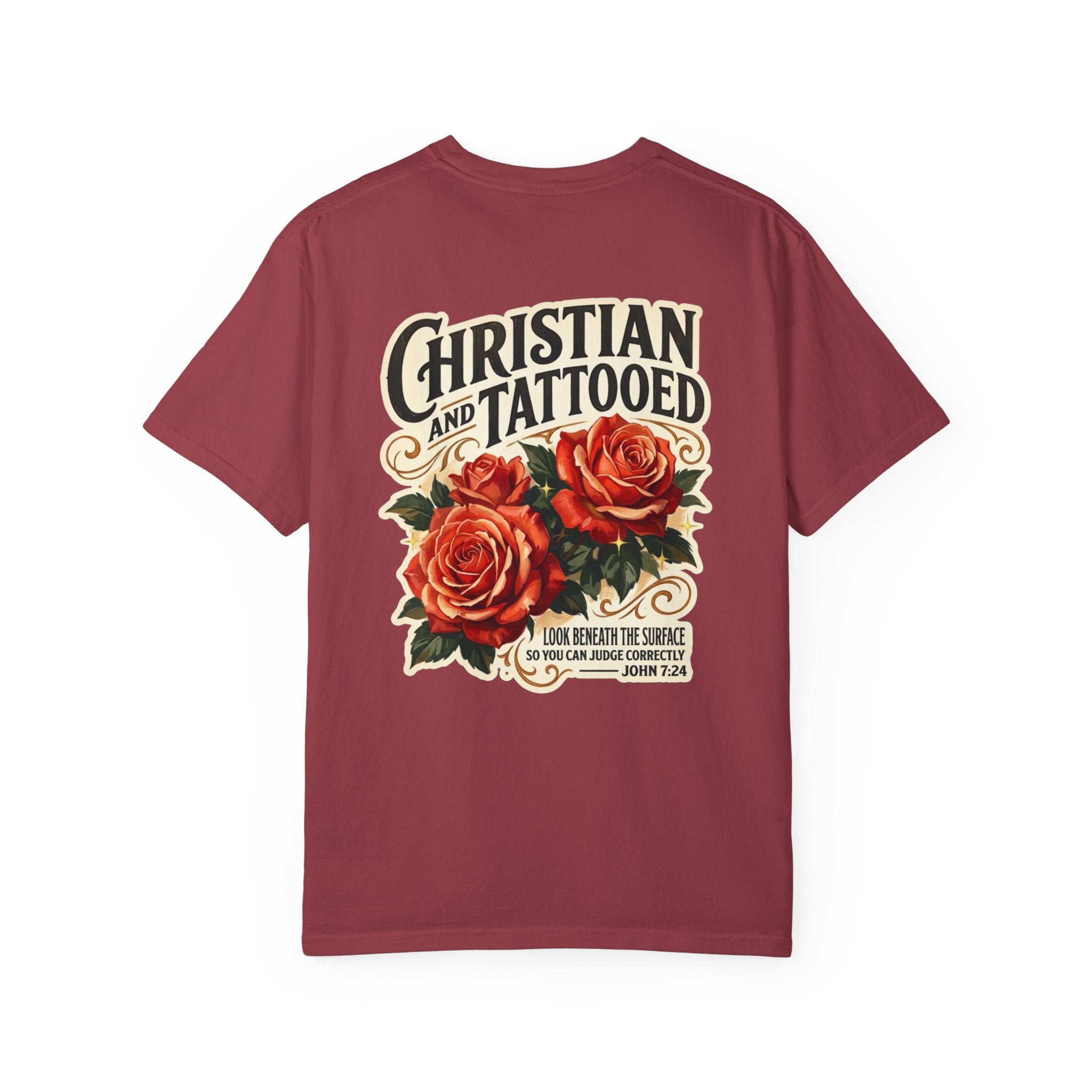 Christian and Tattooed Graphic T-Shirt