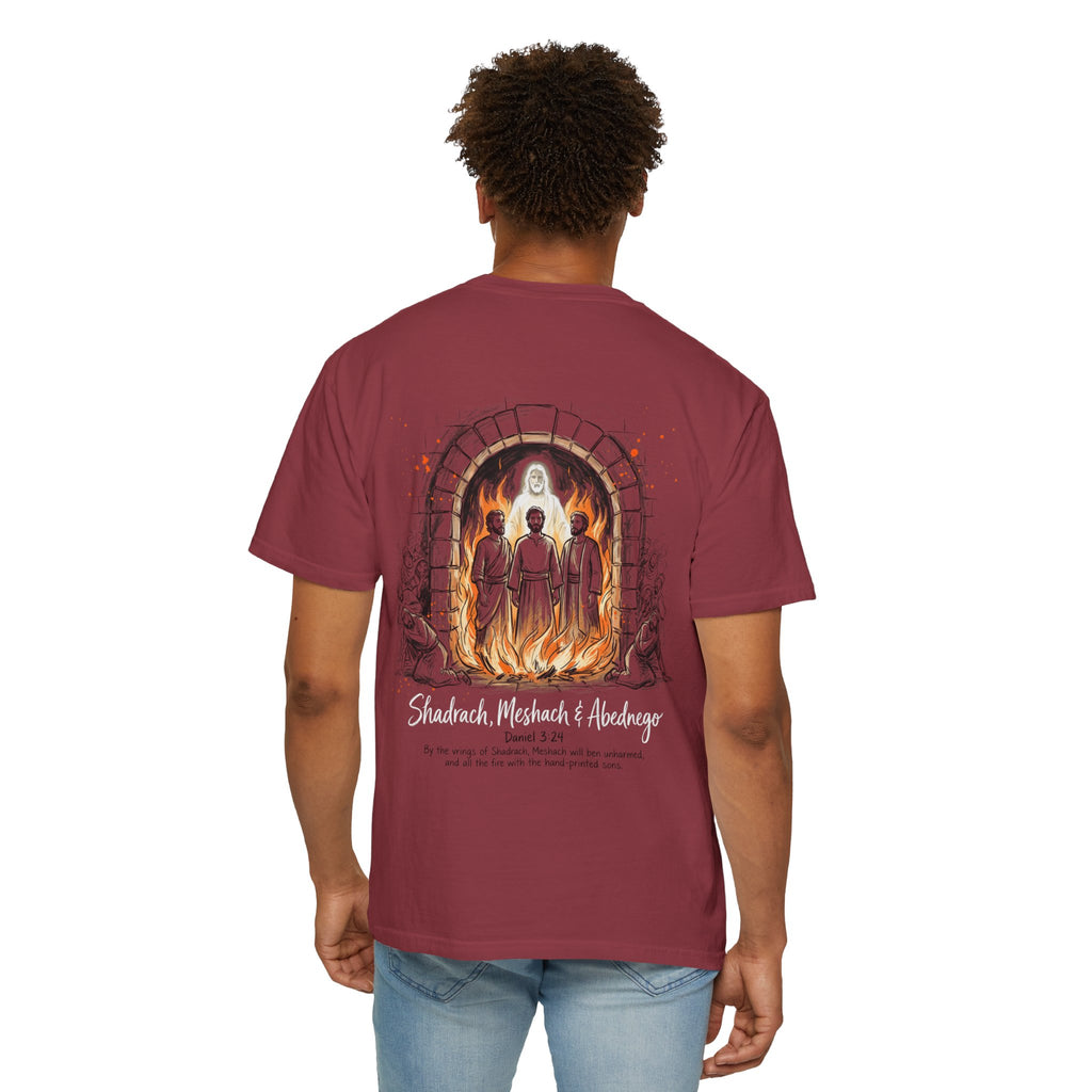 Faith T-Shirt — Shadrach, Meshach & Abednego Fiery Furnace Graphic Tee