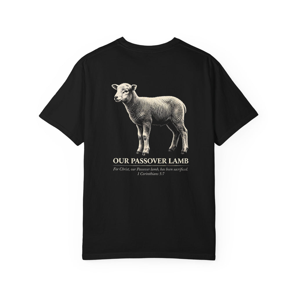 Passover Lamb T-Shirt — 'Our Passover Lamb' Religious Graphic Tee