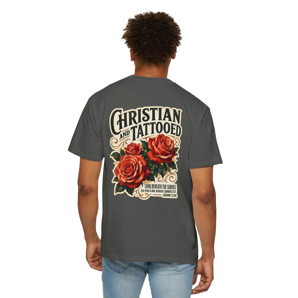 Christian and Tattooed Graphic T-Shirt